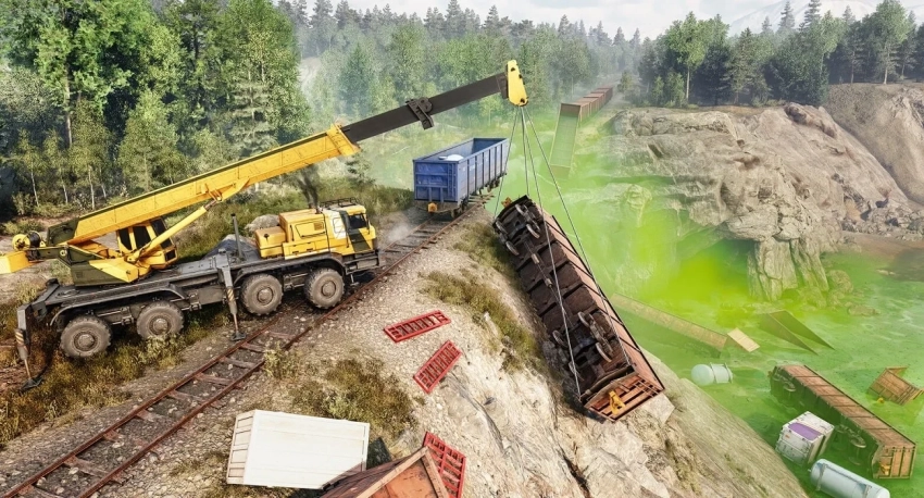 Симулятор RoadCraft получил дополнение Rebuild с новыми картами, техникой и заданиями