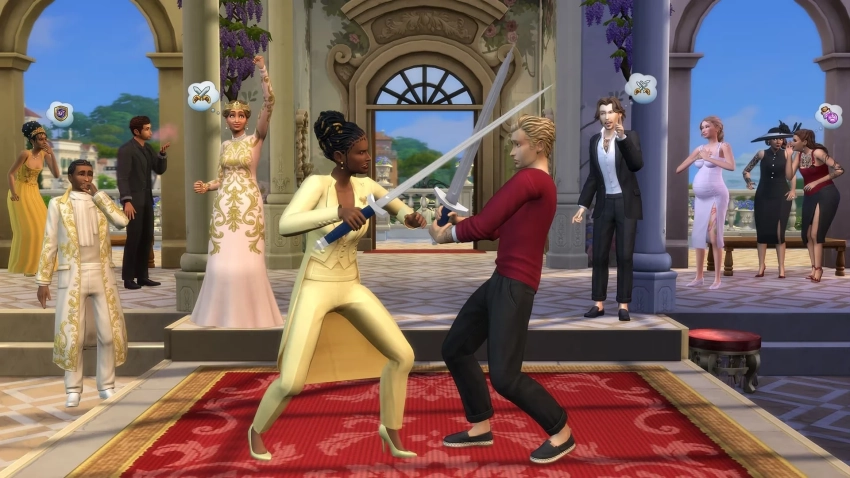 Дополнение Royalty and Legacy для The Sims 4 получило геймплейный трейлер механик династии